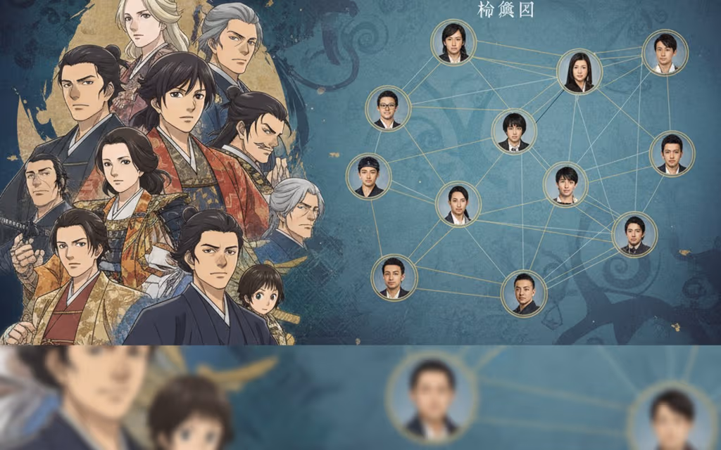 「胡蝶綺 若き信長」声優一覧と相関図を徹底解説！作品を彩る豪華キャストの魅力