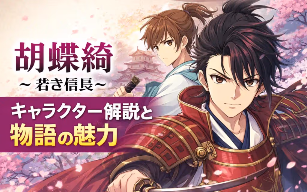 『胡蝶綺 ～若き信長～』キャラクター解説と物語の魅力